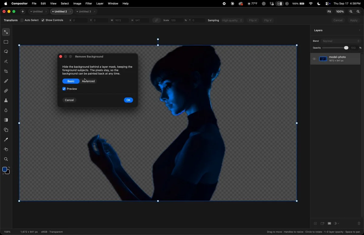 Compositor 开源免费图像编辑器，12MB 轻量替代 Photoshop 下载使用教程 视频封面