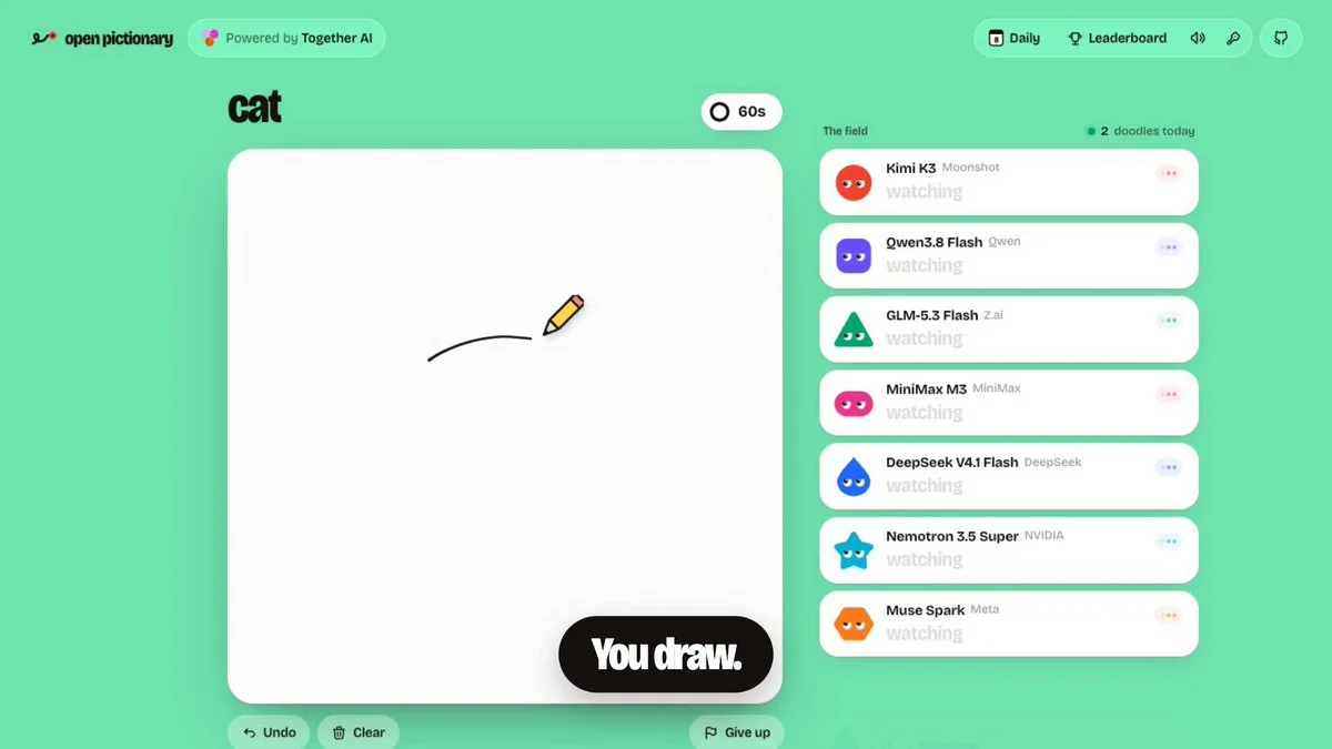 Open Pictionary 开源你画我猜：免登录在线玩，AI猜词游戏入口推荐 视频封面