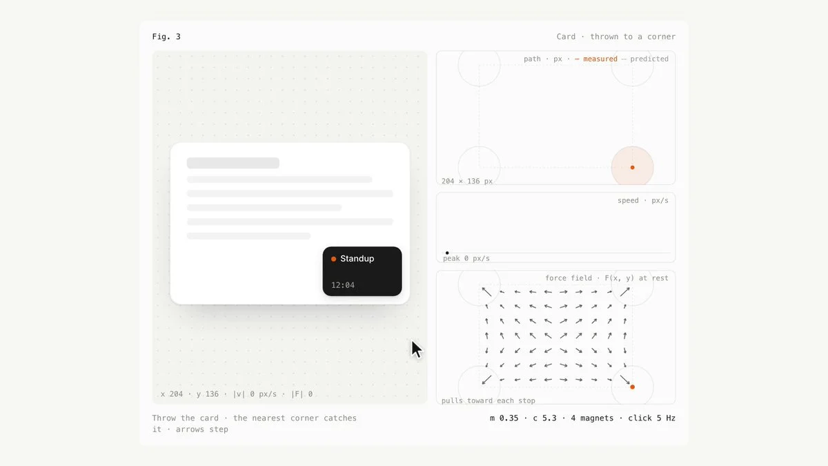 Feel 物理动画技能：告别手调时长，Claude Code 交互组件生成教程 视频封面