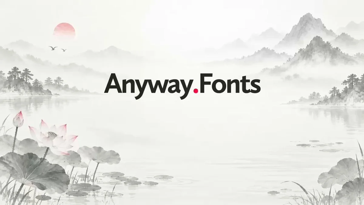 Anyway.Fonts 字体预览工具怎么用？查缺字看样张，中文字体在线预览教程 视频封面