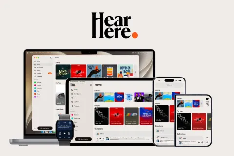 HearHere 播客播放器：无广告无追踪，iPhone 播客收听工具推荐 图片1