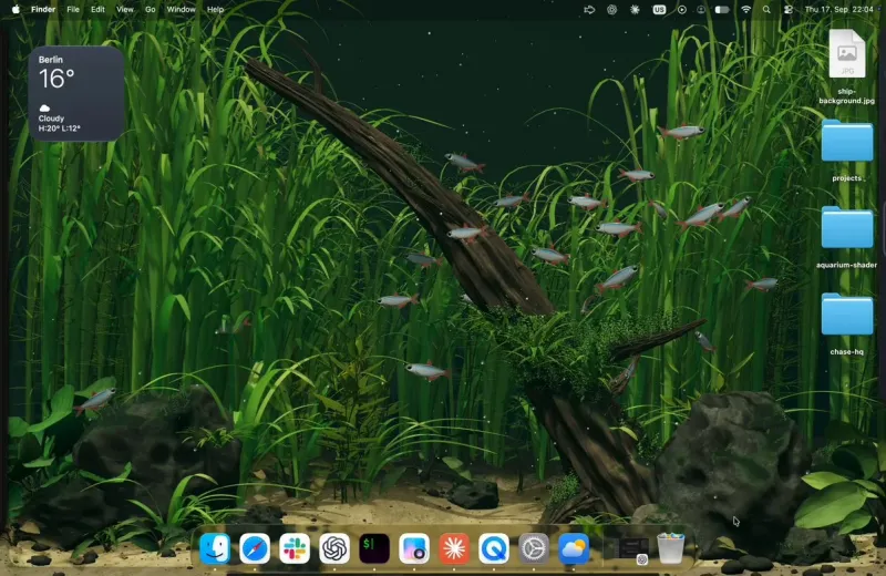 Mac 动态壁纸 Desktop Habitats 中文界面零门槛 哔哩哔哩视频封面